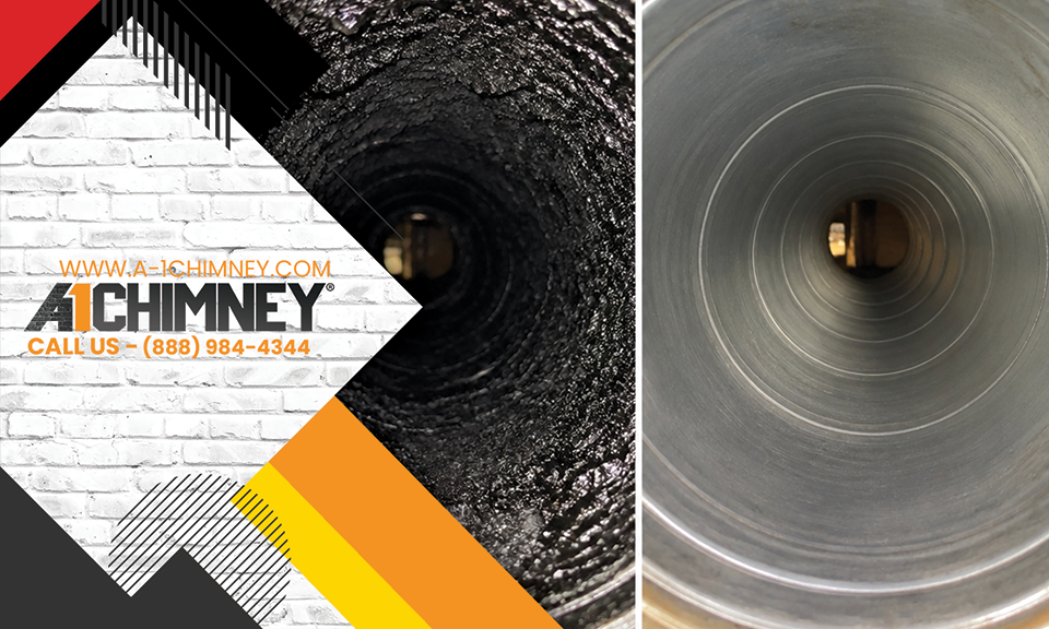 Creosote buildup removal for dangerous creosote in your chimney, plus chimney creosote cleaning near you.